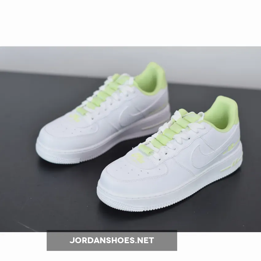 Nike Air Force 1 Double Air White Volt Nike Air Force 1 Double Air White Volt