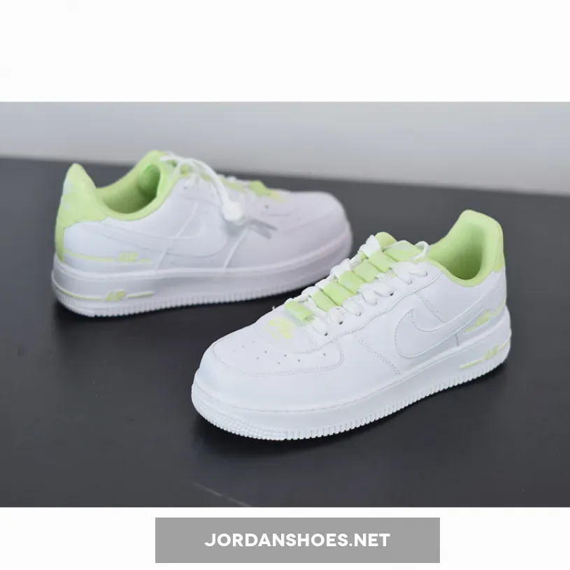 Nike Air Force 1 Double Air White Volt Nike Air Force 1 Double Air White Volt