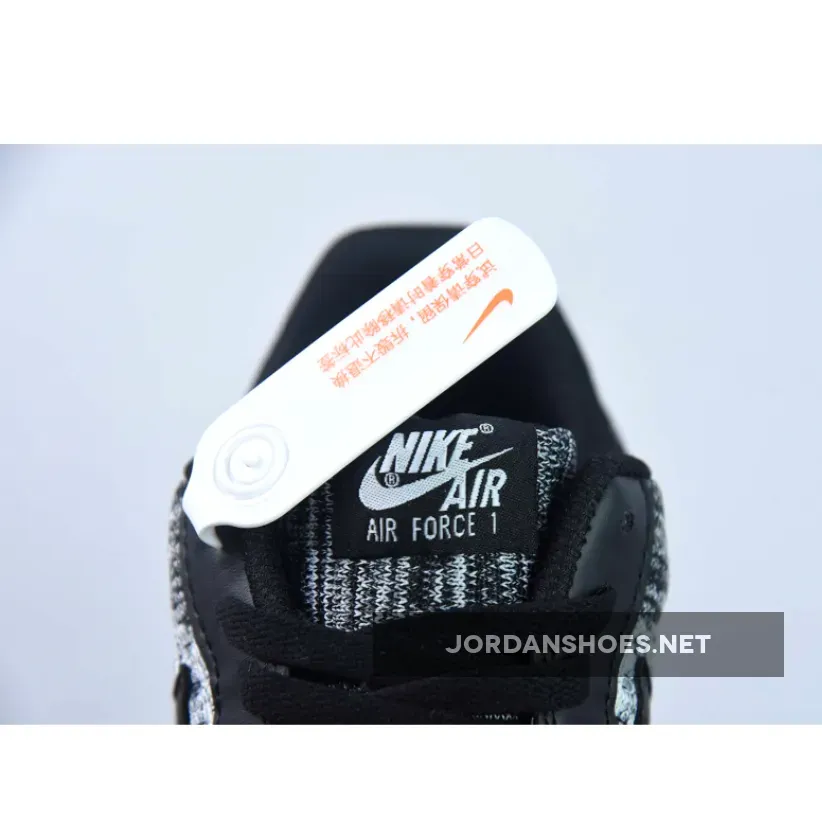 Nike Air Force 1 Flyknit 2.0 Black White Nike Air Force 1 Flyknit 2.0 Black White