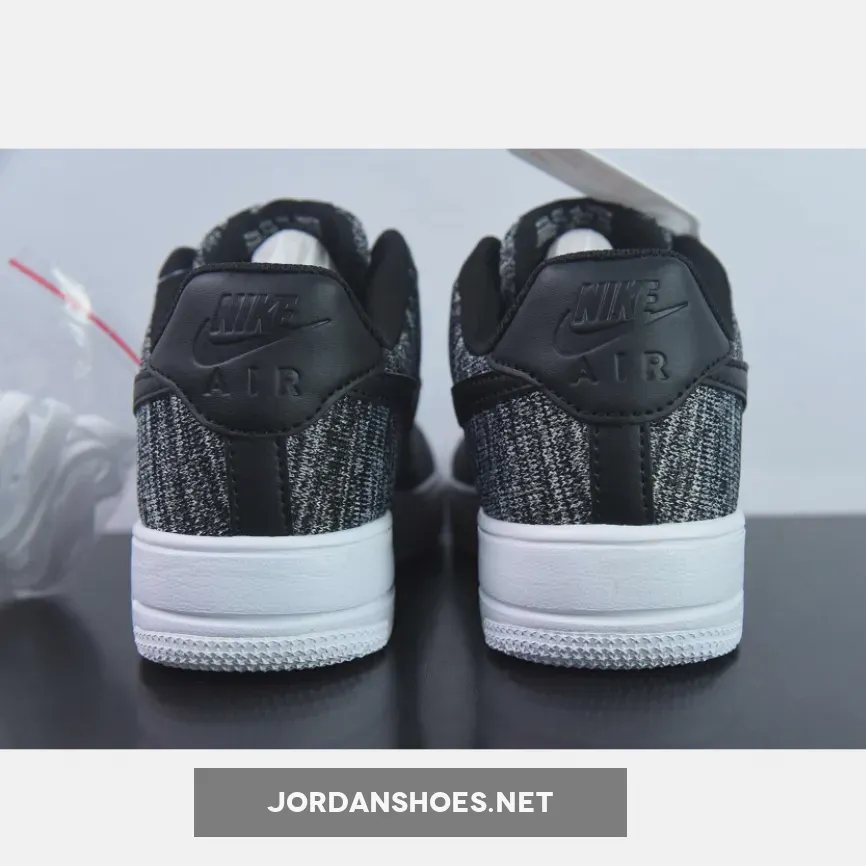 Nike Air Force 1 Flyknit 2.0 Black White Nike Air Force 1 Flyknit 2.0 Black White