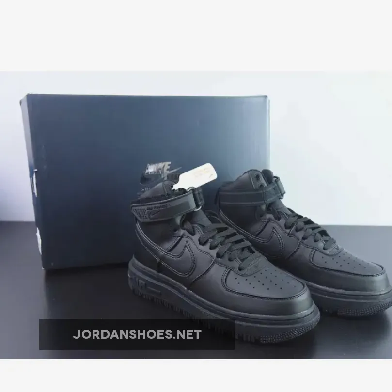 Nike Air Force 1 High Boot Black