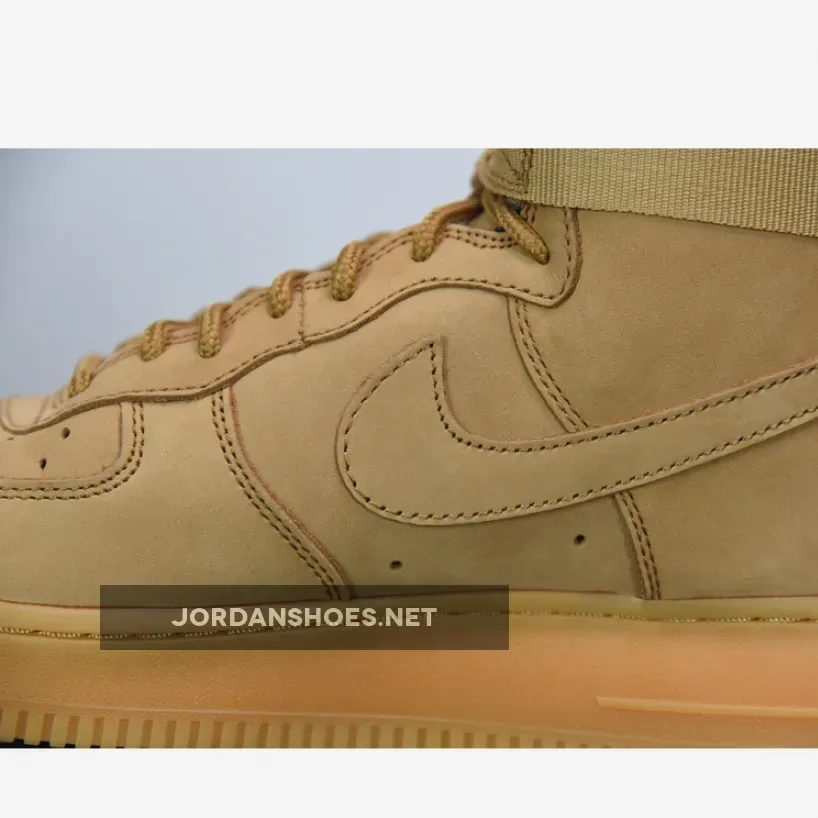 Nike Air Force 1 High Flax/Flax-Outdoor Green-Gum Nike Air Force 1 High Flax/Flax-Outdoor Green-Gum