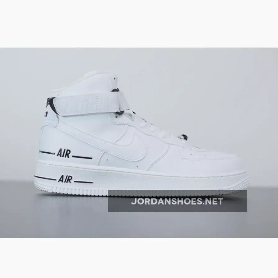 Nike Air Force 1 High White/Black-White Nike Air Force 1 High White/Black-White