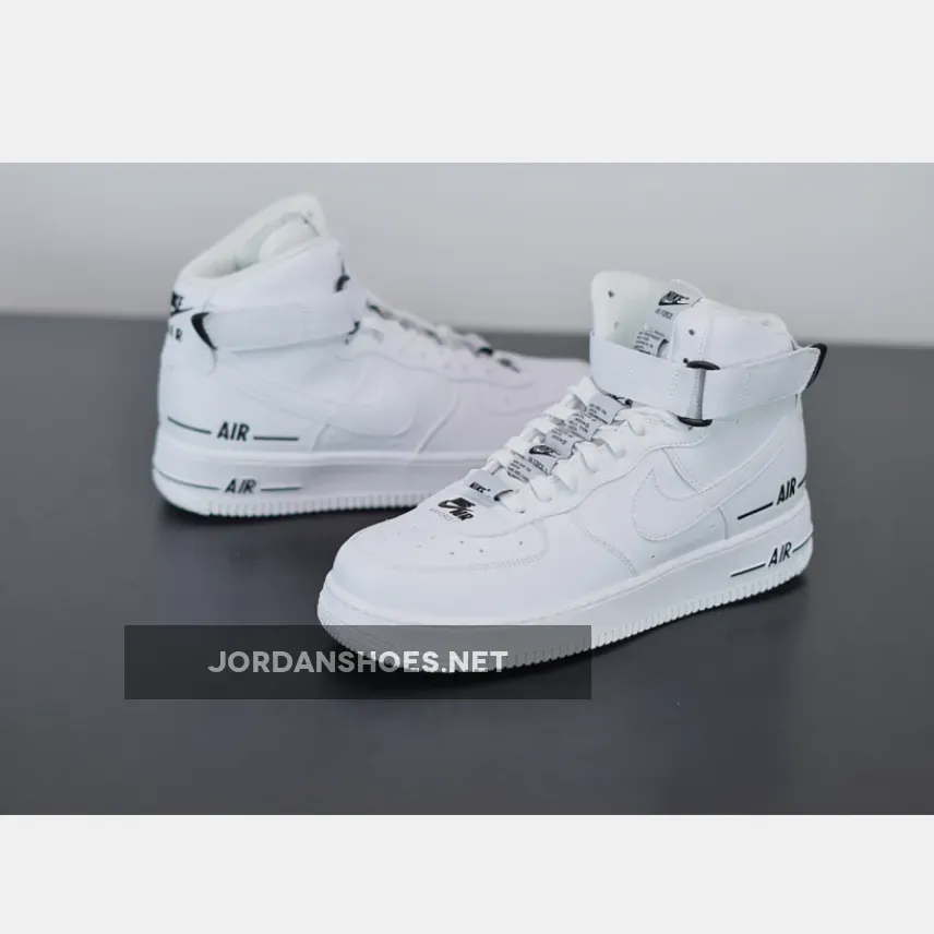 Nike Air Force 1 High White/Black-White Nike Air Force 1 High White/Black-White