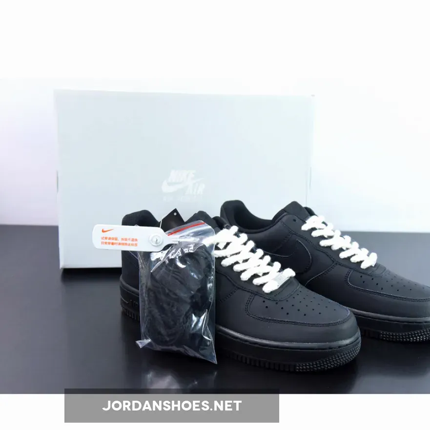 Nike Air Force 1 Low ’07 Triple Black 315122-001