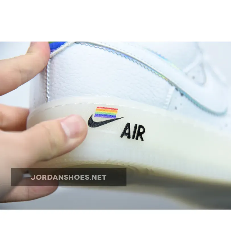 Nike Air Force 1 Low "BeTrue" White/Multi-Color Nike Air Force 1 Low "BeTrue" White/Multi-Color
