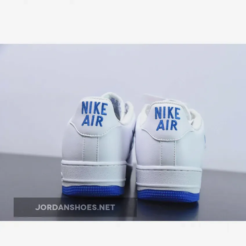 Nike Air Force 1 Low "Color of the Month" White Royal Jewel Nike Air Force 1 Low "Color of the Month" White Royal Jewel