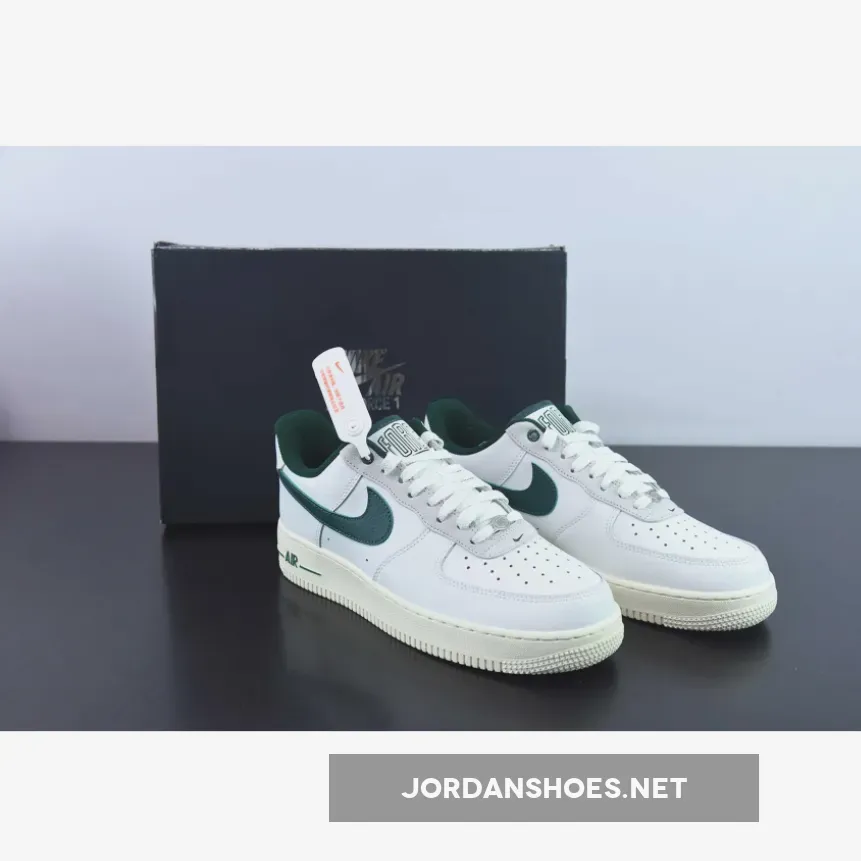 Nike Air Force 1 Low "Command Force" White/Gorge Green