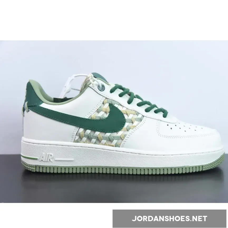 Nike Air Force 1 Low "NAI-KE" Sail/Gorge Green Nike Air Force 1 Low "NAI-KE" Sail/Gorge Green