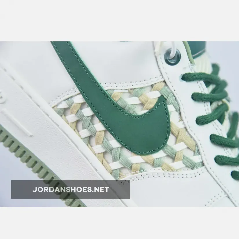 Nike Air Force 1 Low "NAI-KE" Sail/Gorge Green Nike Air Force 1 Low "NAI-KE" Sail/Gorge Green