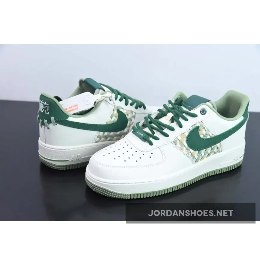 Nike Air Force 1 Low "NAI-KE" Sail/Gorge Green Nike Air Force 1 Low "NAI-KE" Sail/Gorge Green