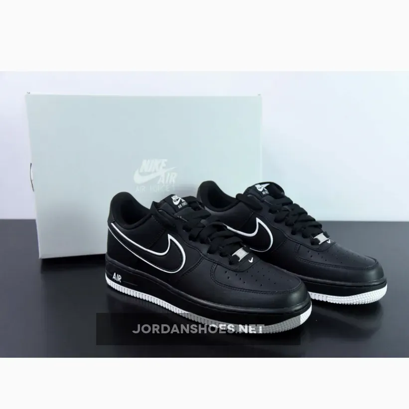 Nike Air Force 1 Low Outline Black White