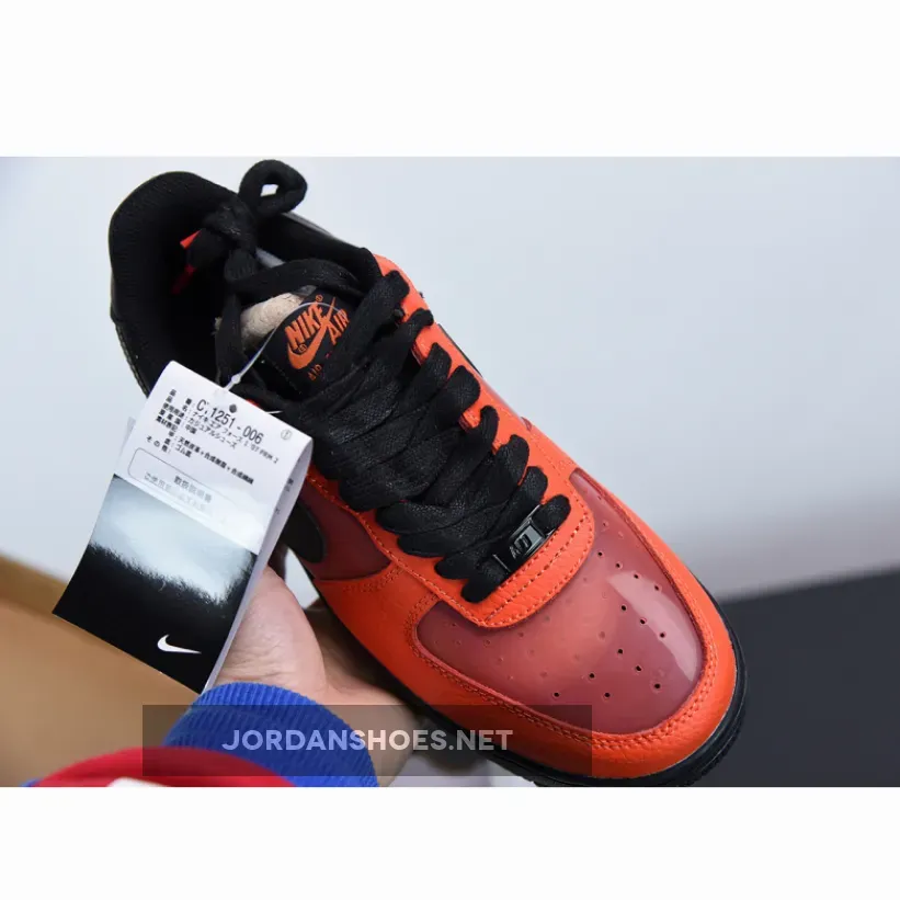 Nike Air Force 1 Low "Shibuya Halloween" Black Orange Nike Air Force 1 Low "Shibuya Halloween" Black Orange