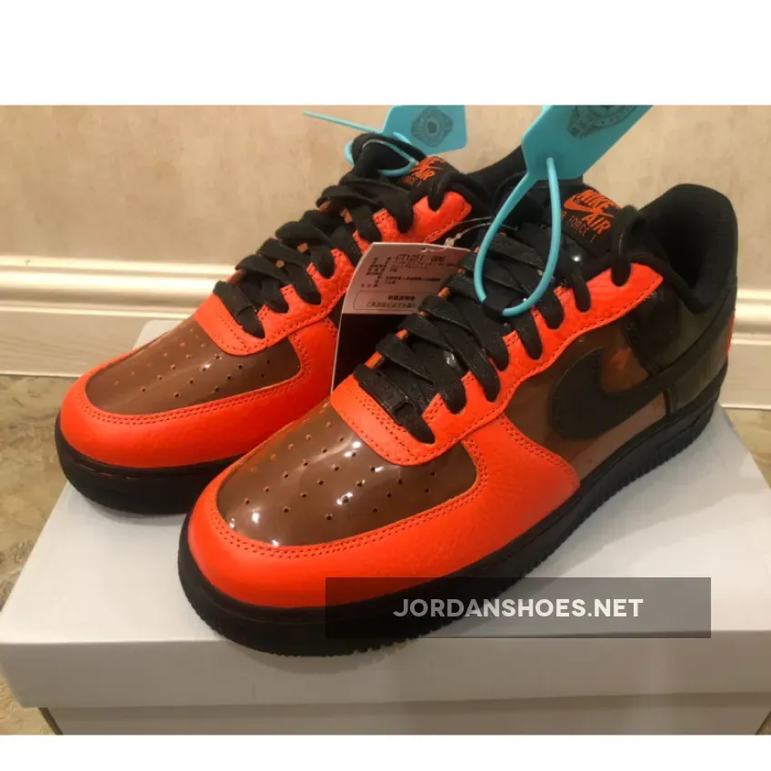 Nike Air Force 1 Low "Shibuya Halloween" Black Orange Nike Air Force 1 Low "Shibuya Halloween" Black Orange