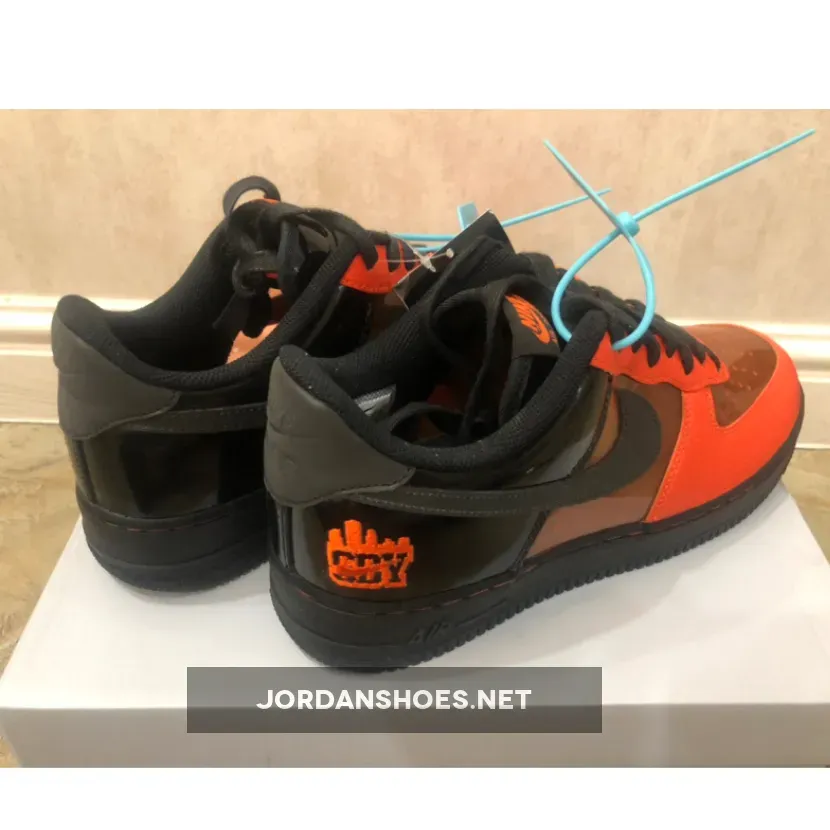 Nike Air Force 1 Low "Shibuya Halloween" Black Orange Nike Air Force 1 Low "Shibuya Halloween" Black Orange