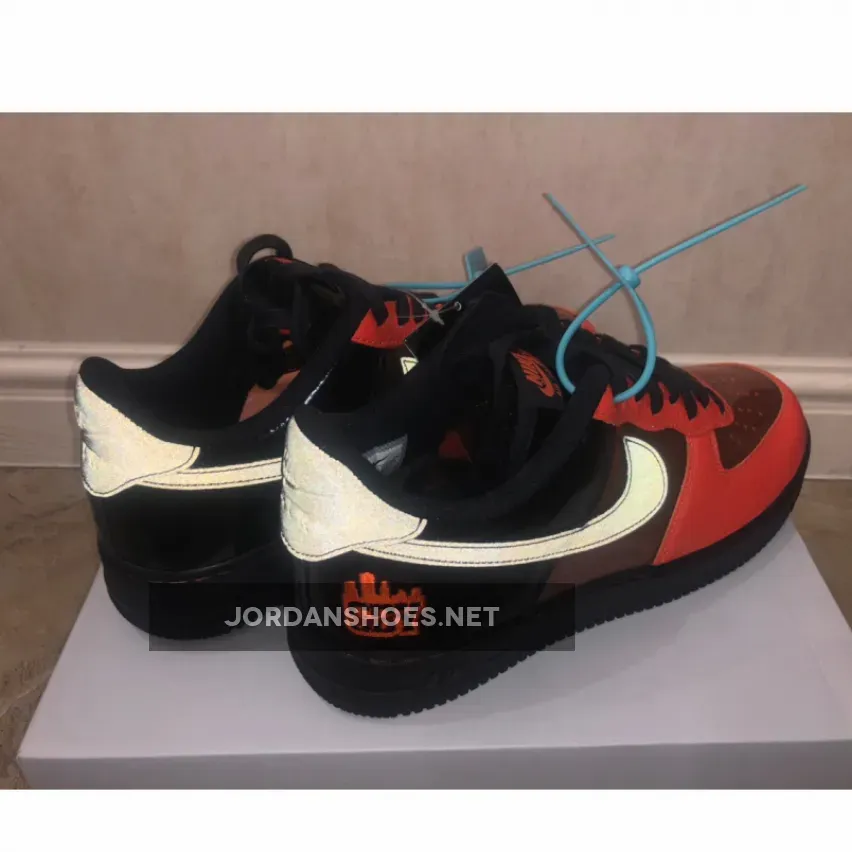 Nike Air Force 1 Low "Shibuya Halloween" Black Orange Nike Air Force 1 Low "Shibuya Halloween" Black Orange