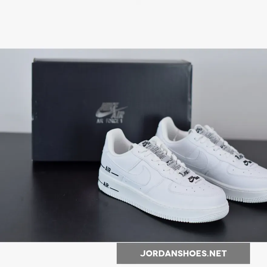 Nike Air Force 1 Low Tape Double Air White