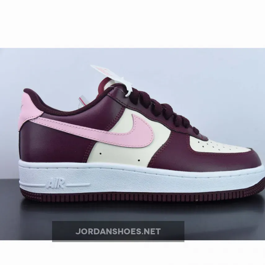 Nike Air Force 1 Low "Valentine’s Day" Sail/Night Maroon-Pink Nike Air Force 1 Low "Valentine’s Day" Sail/Night Maroon-Pink