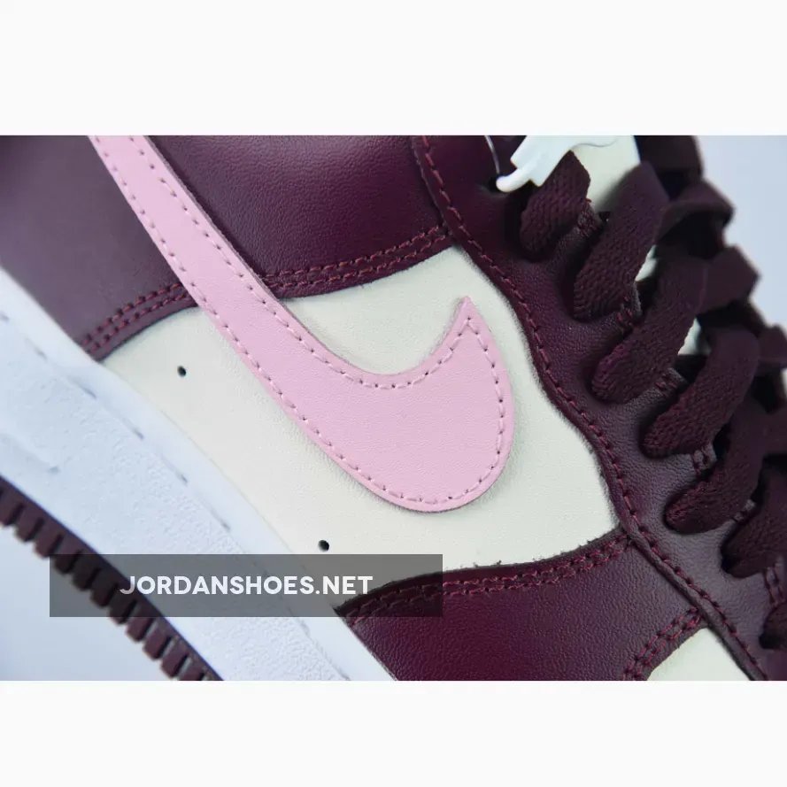 Nike Air Force 1 Low "Valentine’s Day" Sail/Night Maroon-Pink Nike Air Force 1 Low "Valentine’s Day" Sail/Night Maroon-Pink