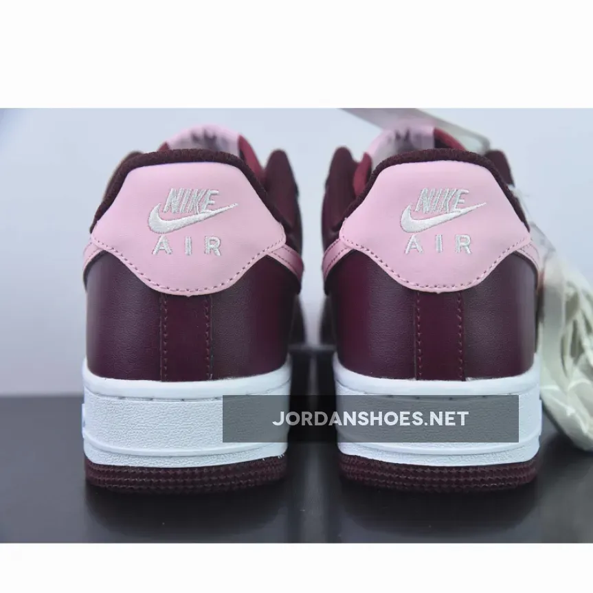 Nike Air Force 1 Low "Valentine’s Day" Sail/Night Maroon-Pink Nike Air Force 1 Low "Valentine’s Day" Sail/Night Maroon-Pink