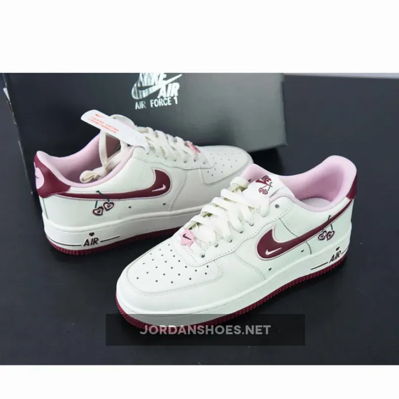 Nike Air Force 1 Low "Valentine’s Day" Sail Red Nike Air Force 1 Low "Valentine’s Day" Sail Red