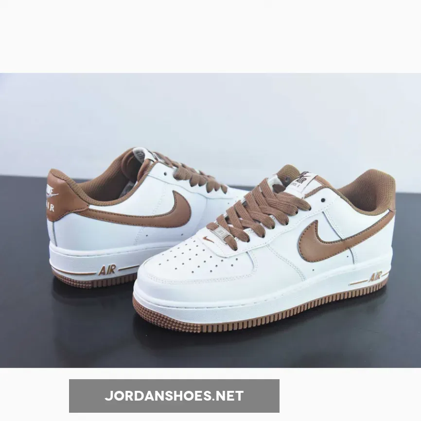 Nike Air Force 1 Low White/Pecan-White Nike Air Force 1 Low White/Pecan-White
