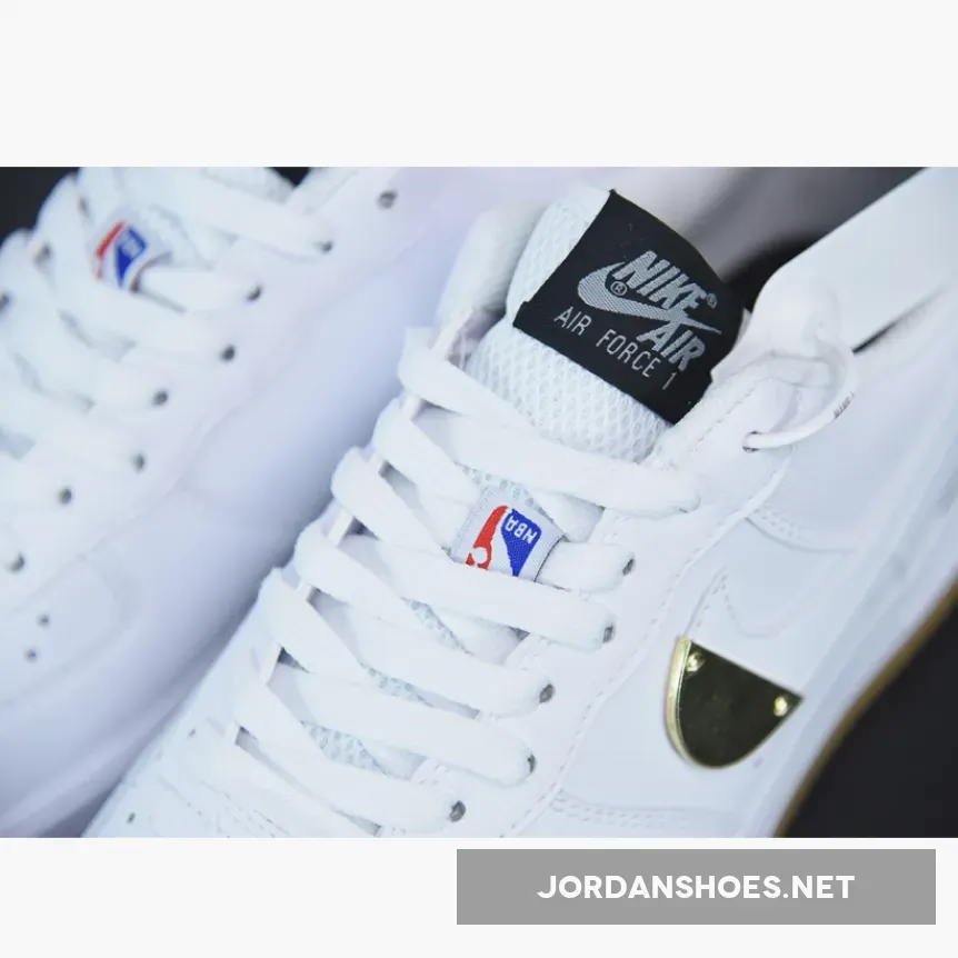 Nike Air Force 1 "NBA" White Grey Gum Nike Air Force 1 "NBA" White Grey Gum