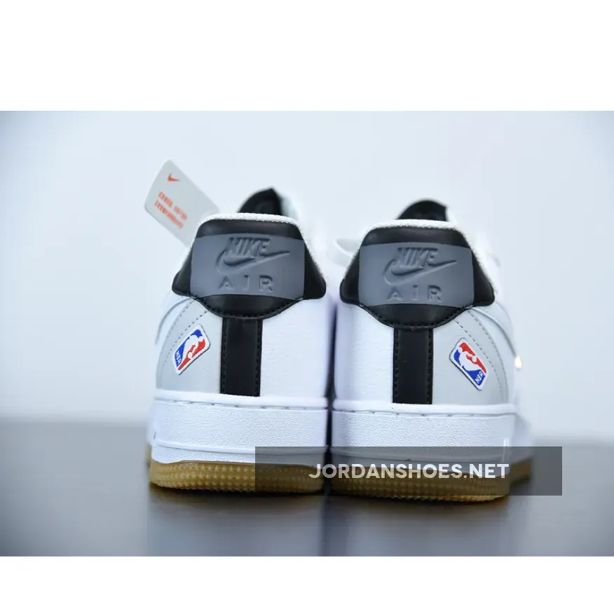 Nike Air Force 1 "NBA" White Grey Gum Nike Air Force 1 "NBA" White Grey Gum