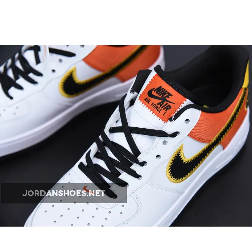 Nike Air Force 1 "Raygun" White/Black-Orange Flash-Amarillo Nike Air Force 1 "Raygun" White/Black-Orange Flash-Amarillo