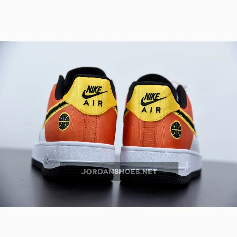 Nike Air Force 1 "Raygun" White/Black-Orange Flash-Amarillo Nike Air Force 1 "Raygun" White/Black-Orange Flash-Amarillo