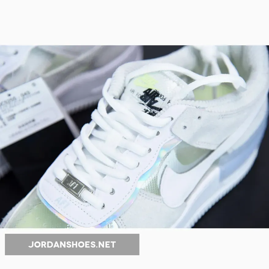 Nike Air Force 1 Shadow Pure Platinum White WMNS Nike Air Force 1 Shadow Pure Platinum White WMNS