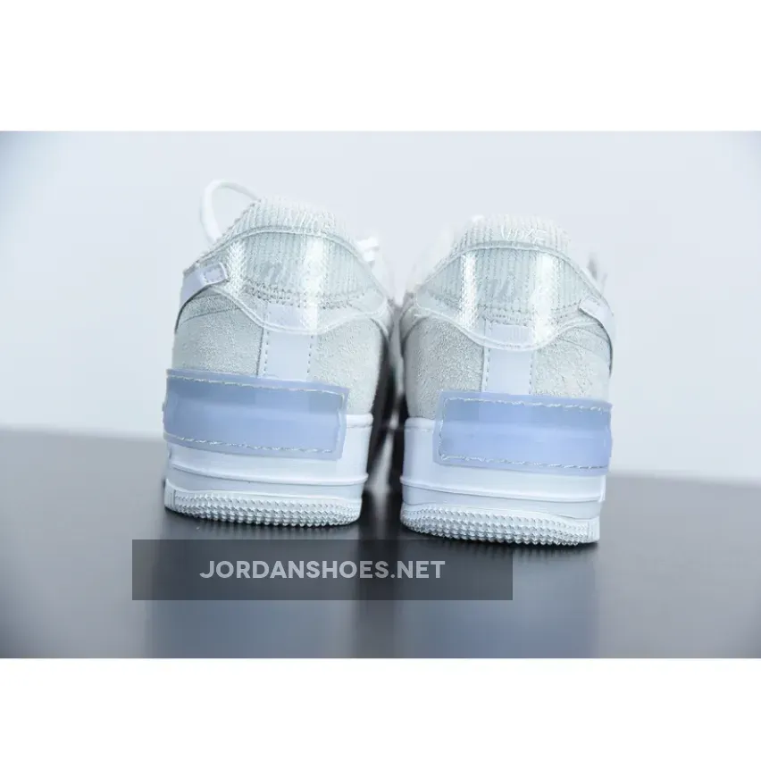 Nike Air Force 1 Shadow Pure Platinum White WMNS Nike Air Force 1 Shadow Pure Platinum White WMNS