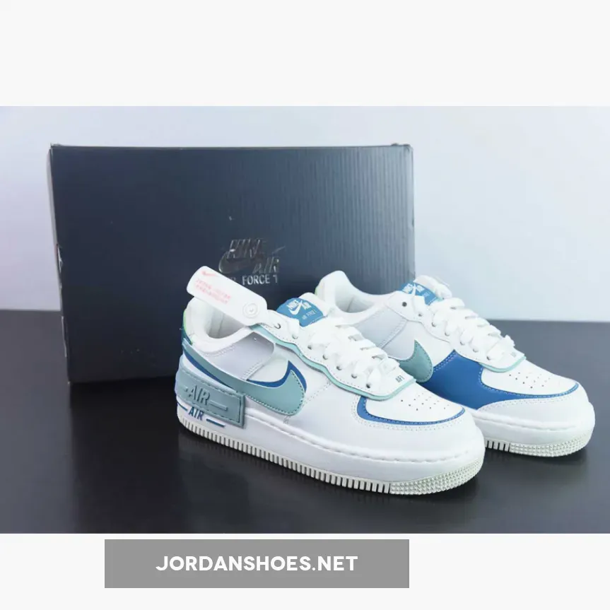 Nike Air Force 1 Shadow White Blue Whisper
