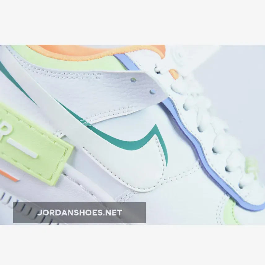 Nike Air Force 1 Shadow White/Multicolor Nike Air Force 1 Shadow White/Multicolor