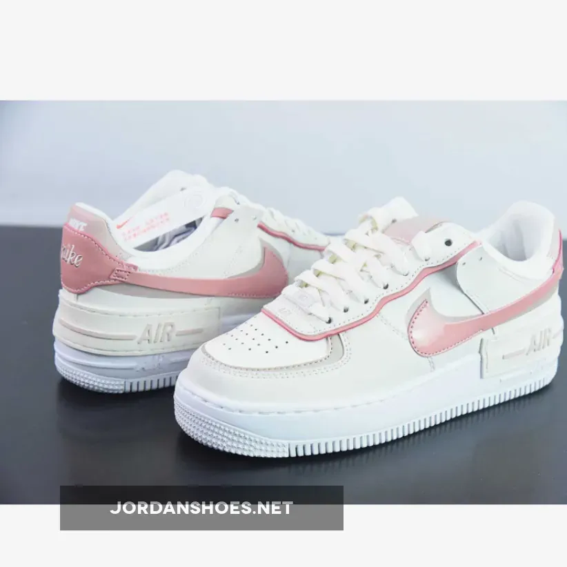 Nike Air Force 1 Shadow White/Pink Nike Air Force 1 Shadow White/Pink