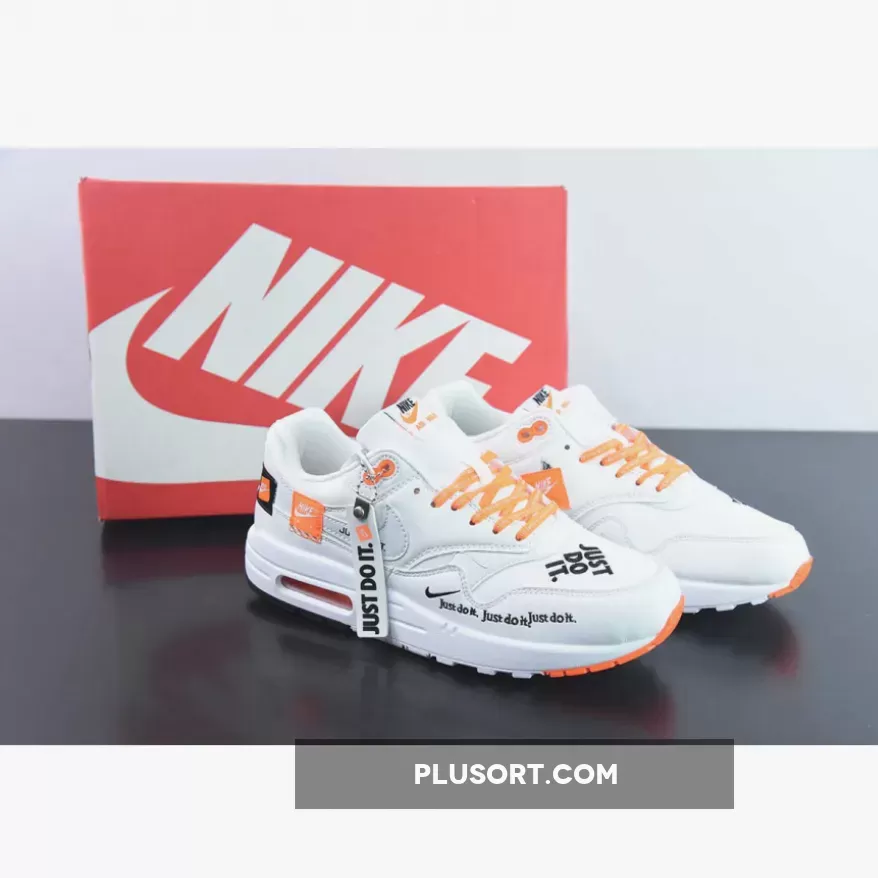 Nike Air Max 1 LX Just Do It White/Total Orange