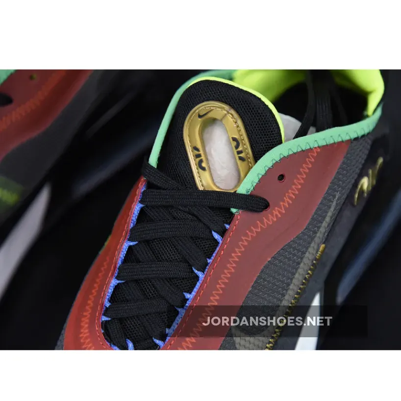Nike Air Max 2090 "Hidden Message" Black/Metallic Gold/Racer Blue/Green Spark Nike Air Max 2090 "Hidden Message" Black/Metallic Gold/Racer Blue/Green Spark