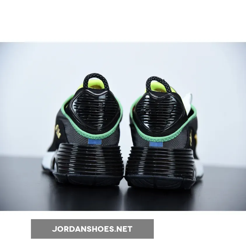 Nike Air Max 2090 "Hidden Message" Black/Metallic Gold/Racer Blue/Green Spark Nike Air Max 2090 "Hidden Message" Black/Metallic Gold/Racer Blue/Green Spark
