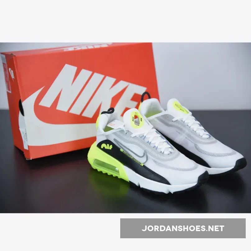 Nike Air Max 2090 White/Black-Cool Grey-Volt