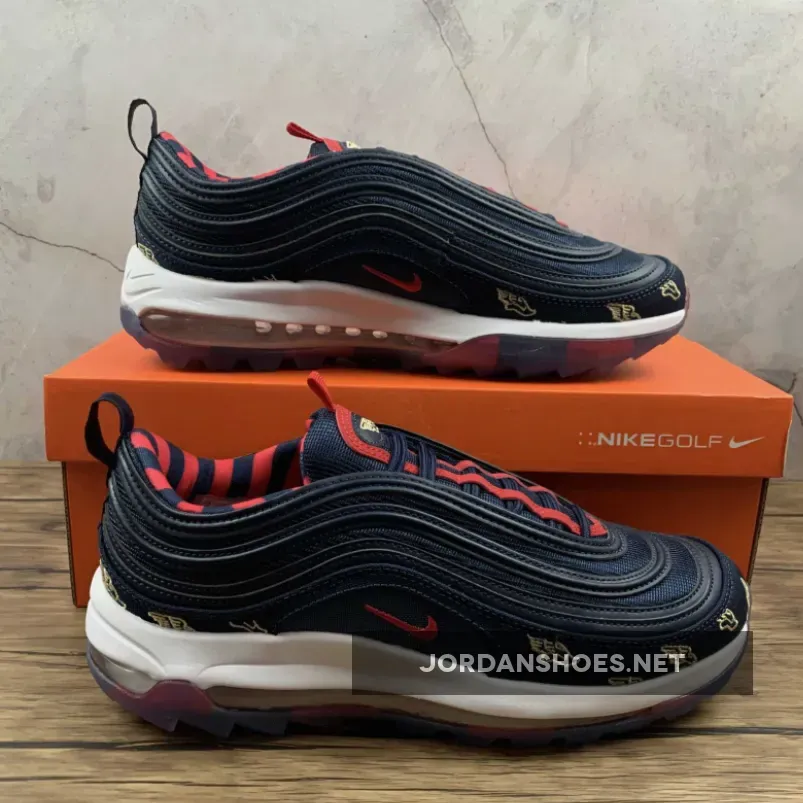 Nike Air Max 97 Golf Navy Red White Nike Air Max 97 Golf Navy Red White