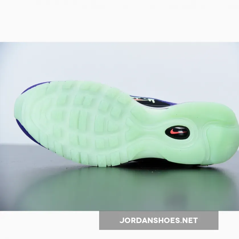 Nike Air Max 97 'Halloween Slime' Black/Flash Crimson/Court Purple Nike Air Max 97 'Halloween Slime' Black/Flash Crimson/Court Purple