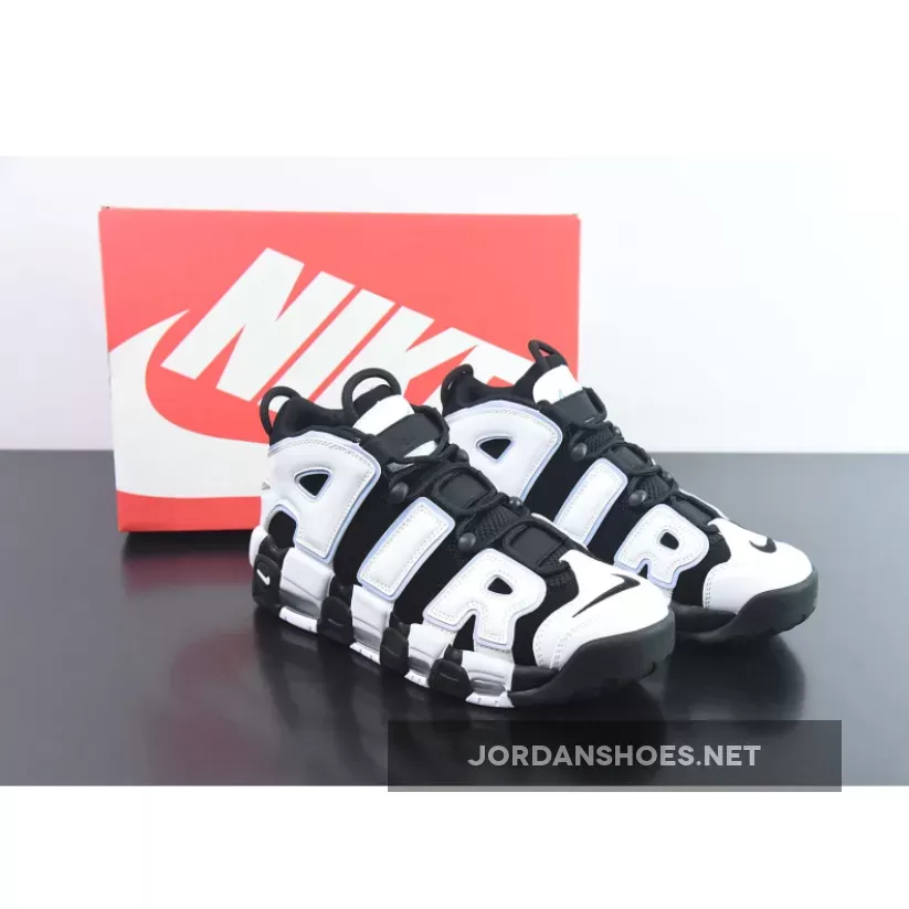 Nike Air More Uptempo Black White Multi