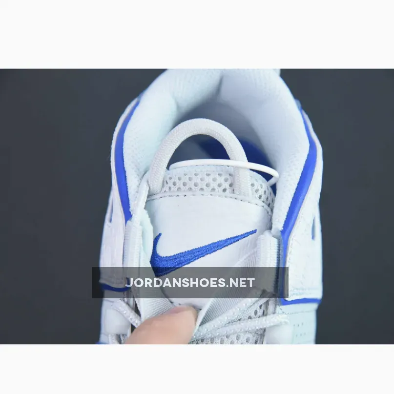 Nike Air More Uptempo "Embossed" White Royal Nike Air More Uptempo "Embossed" White Royal
