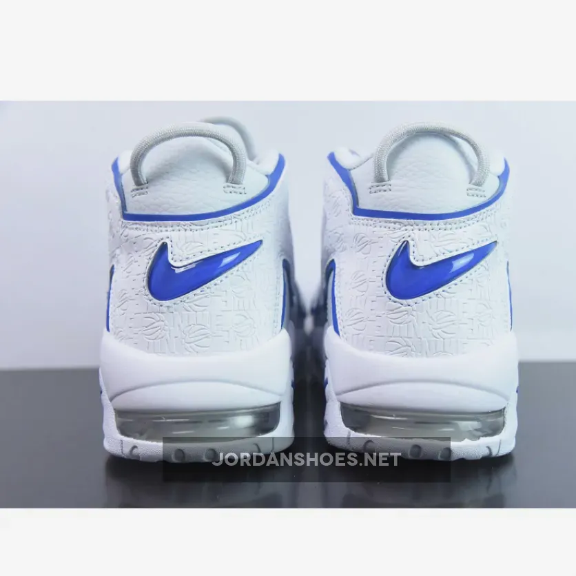 Nike Air More Uptempo "Embossed" White Royal Nike Air More Uptempo "Embossed" White Royal