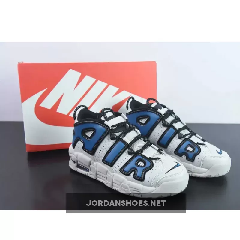 Nike Air More Uptempo Grey/Industrial Blue