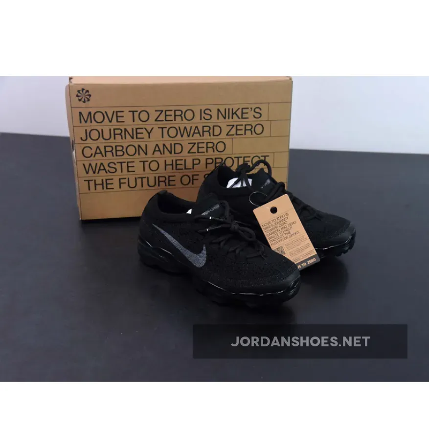 Nike Air Vapormax 2023 Flyknit Triple Black Womens