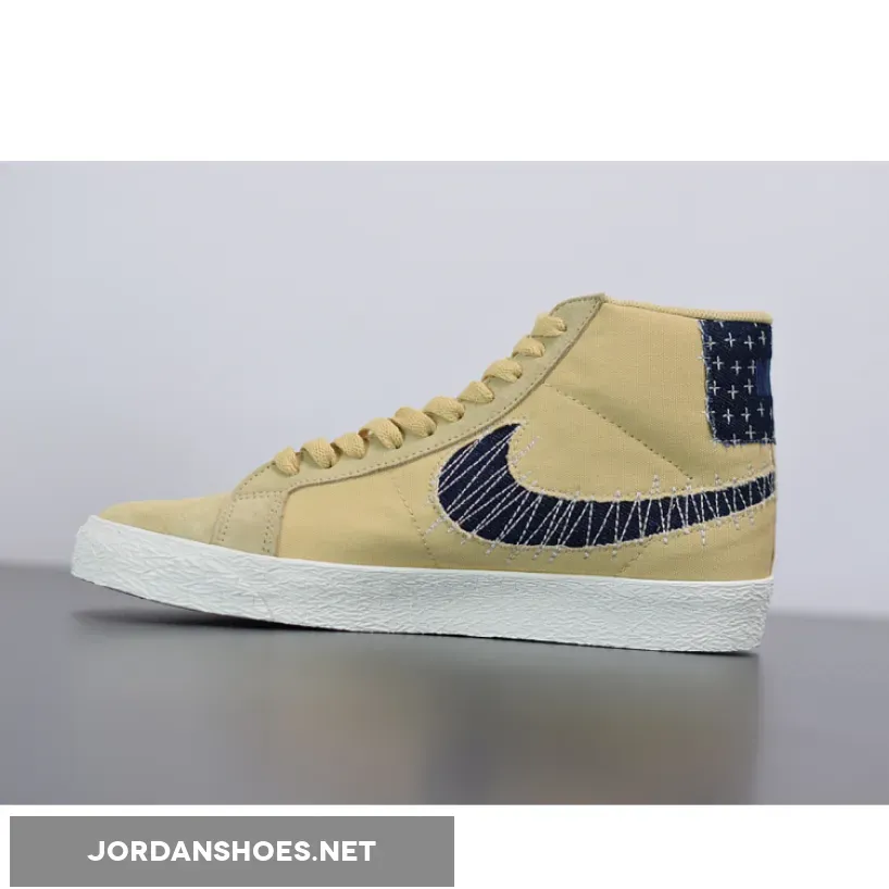 Nike Blazer Mid Sesame/Mystic Navy-Sail-Gum Light Brown Nike Blazer Mid Sesame/Mystic Navy-Sail-Gum Light Brown