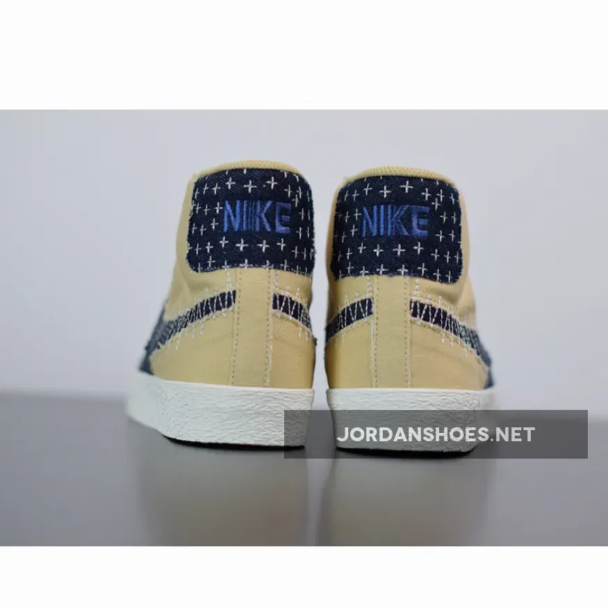 Nike Blazer Mid Sesame/Mystic Navy-Sail-Gum Light Brown Nike Blazer Mid Sesame/Mystic Navy-Sail-Gum Light Brown
