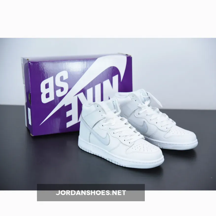 Nike Dunk High "Pure Platinum"