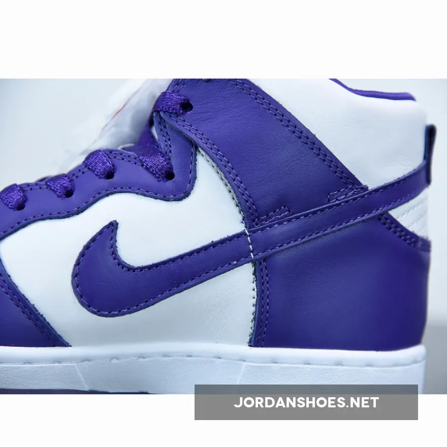 Nike Dunk High Wmns 'Varsity Purple' White Nike Dunk High Wmns 'Varsity Purple' White